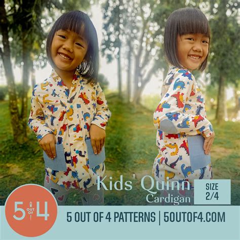 Kids' Quinn Cardigan - 5 out of 4 Patterns