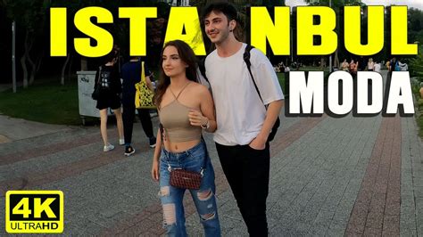 Istanbul Walk In Kadik Y Moda Walking Tour July K Uhd Fps