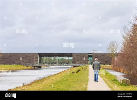 Heerenveen, The Netherlands - Februari 17, 2023: Estate and park ...