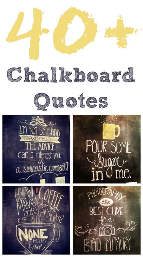 40 Chalkboard Wall Quotes So Creative Thrifty Nifty Mommy Chalkboard Wall Art