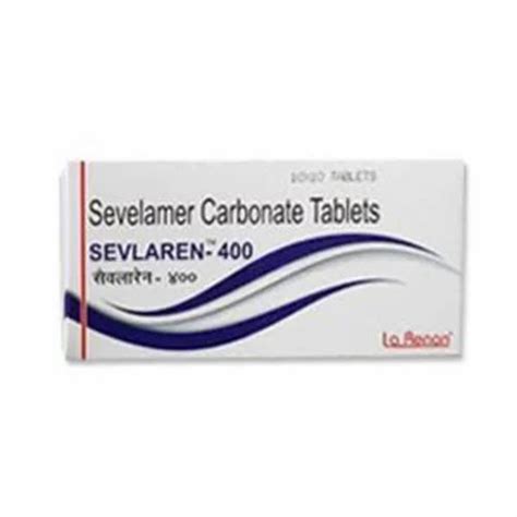 400mg Sevelamer Carbonate Tablets 800 Mg At Rs 600 Stripe In Rudrapur