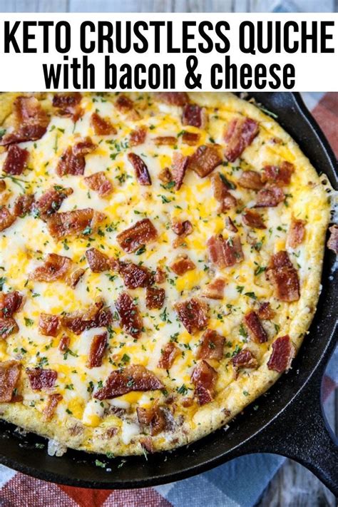 Keto Crustless Quiche With Bacon And Cheese Easy Sex Gerl Porno Hub Medium