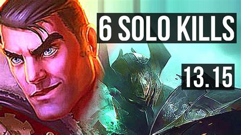 Jayce Vs Morde Top 6 Solo Kills 600 Games Kr Master 1315