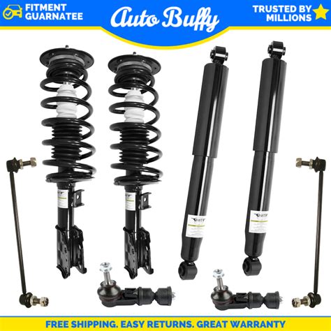 Pc Front Rear Strut Coil Spring Shock Absorbers Sway Bars For