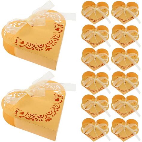 50 Pcs Hohler Karton Papier Braut Geschenkboxen Mit Leckereien EBay