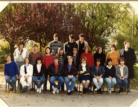 Photo De Classe Terminale G3 De 1984 Lycée Laure Gatet Copains Davant