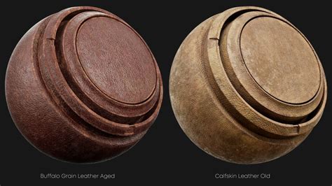 Leather Smart Materials For Substance Flippednormals