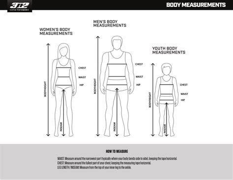 Uniform Size Chart 3n2 Sports Download Printable Pdf Templateroller