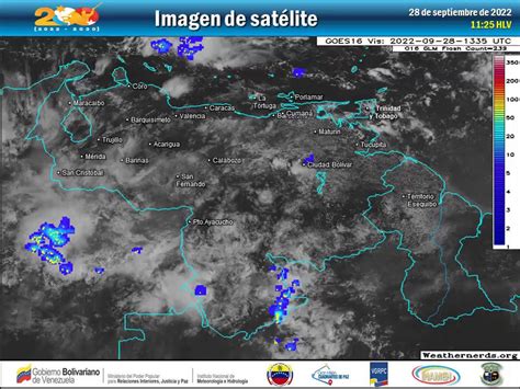 INAMEH On Twitter 28Sep INAMEHInforma Se Observa Nubosidad