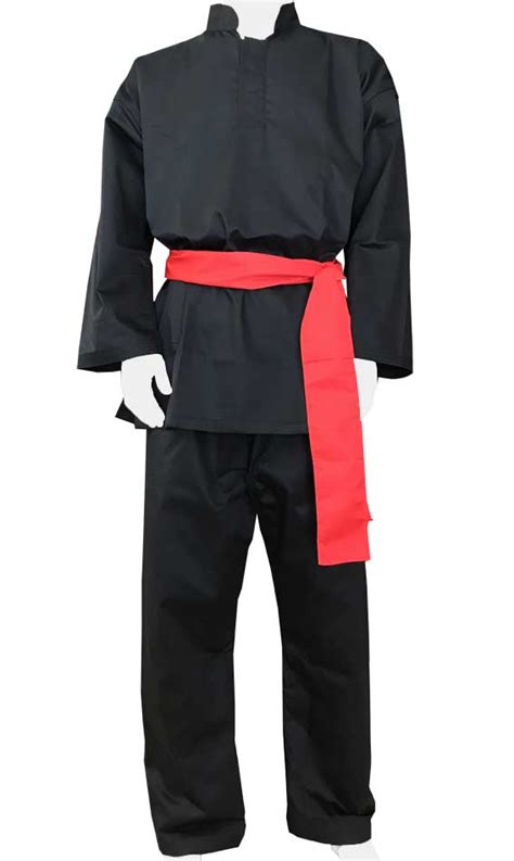 Tenue Penchak Silat Noir Baju Pencak Silat Tao Distribution