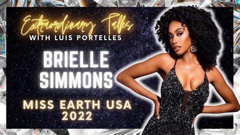 Road To Miss Earth Can Brielle Simmons Win Big For The Usa Again