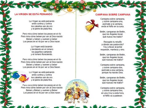 Canciones navideñas infantiles letra - AYUDA DOCENTE