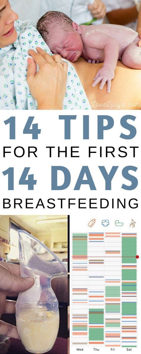 14 Essential Breastfeeding Tips For The First 14 Days How To