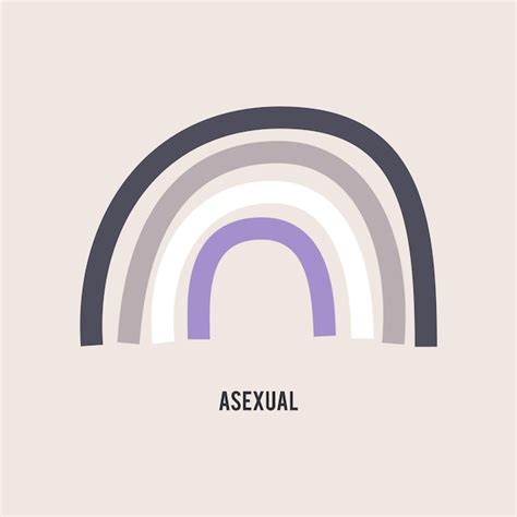 Premium Vector Lgbtq Pride Rainbow Flag Lgbt Community Design Asexual