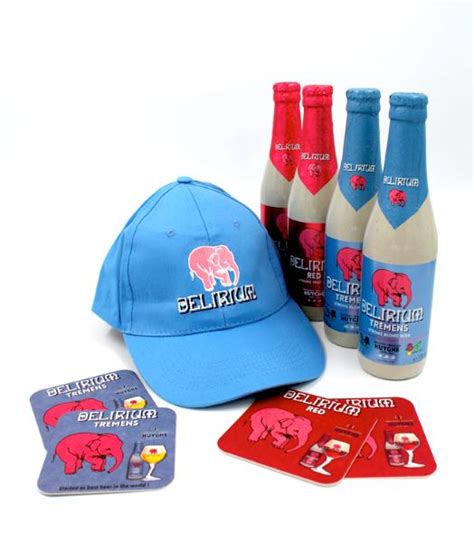 Giftpack Delirium 4x330ml Gorro Tienda De Cervezas Beerlanders