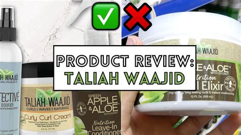 Is Taliah Waajid Good For Natural Hair Taliah Waajid Product Review‼️ Youtube