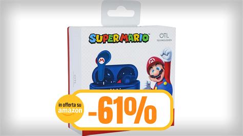 Gli Earpods Blu Stilizzati Super Mario A Soli 13 Euro Che OCCASIONE