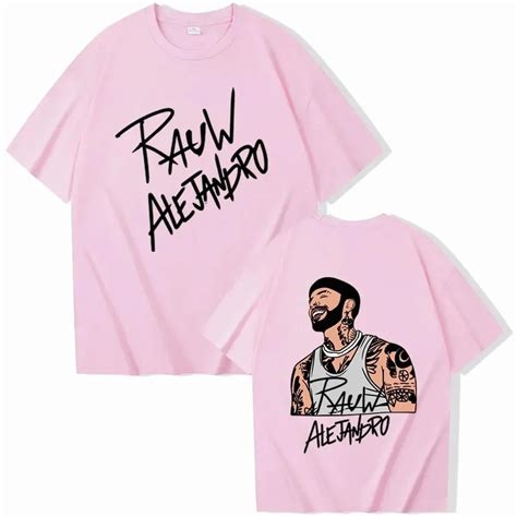 Signature Rauw Alejandro 2 Sides Unisex T Shirts Cosa Nuestra Tour