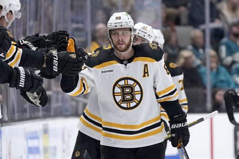 Pastrnak Scores Twice Bruins Beat Sharks 4 2 Whats Up Newp