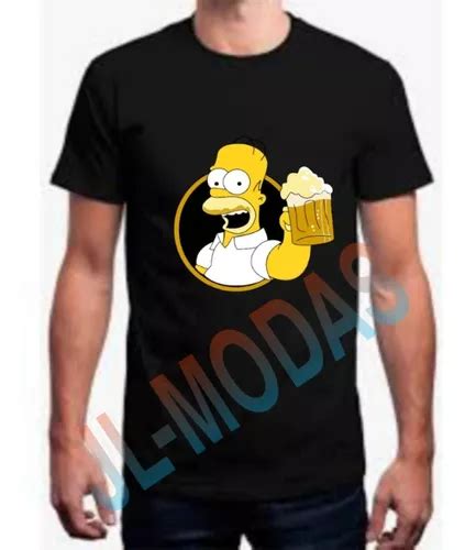 Camisa Camiseta Simpsons Desenho Homer Cerveja Breja Parcelamento Sem