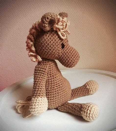 Doudou Jouet Au Crochet Poney Cheval Jeux Jouets Par Filiz The Cat