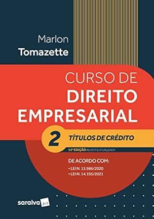 Curso De Direito Empresarial Vol T Tulos De Cr Dito Edi O