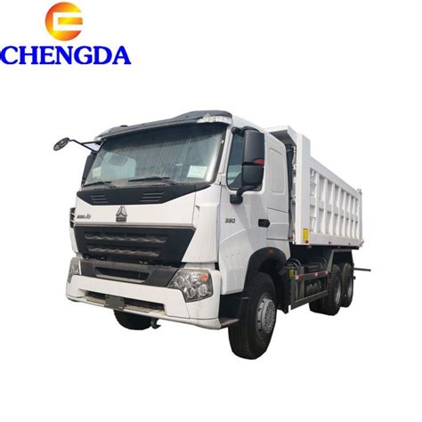 China Sinotruk 380hp Howo A7 6x4 10 Wheeler Dump Trucks For Sale