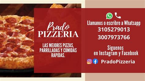 Menu At Prado Pizzer A Santo Tom S