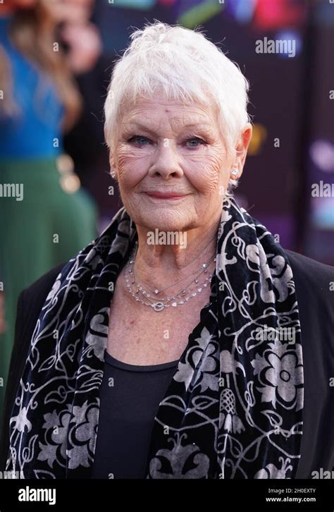 Dame Judi Dench arrives for the European premiere of 'Belfast', at the ...