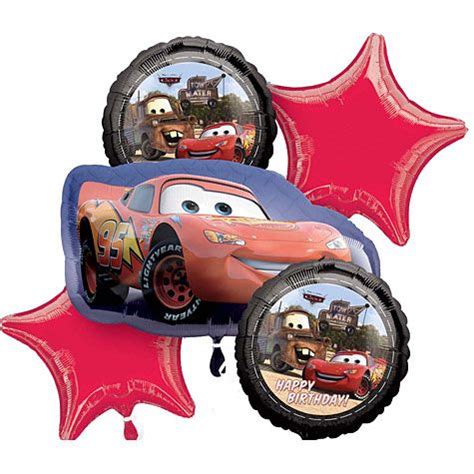 Disney Cars Lightning Mcqueen Bouquet Inflated This Set Includes A