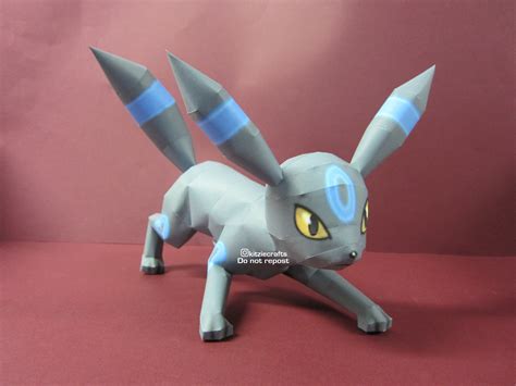 Papercraft Pokemon Umbreon