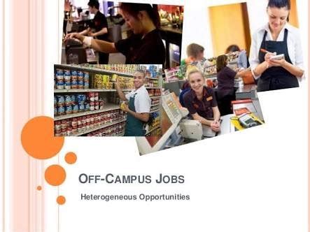 How To Find An Off Campus Job