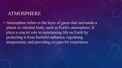 The Earth S Atmosphere And Major Components Ppt Free Download