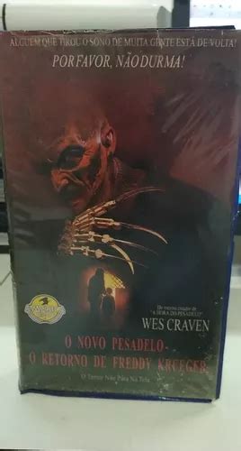 O Novo Pesadelo O Retorno De Freddy Krueger Vhs Mercadolivre