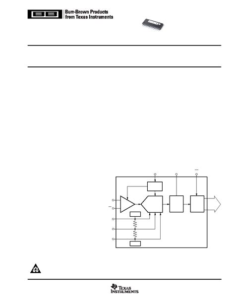 Ads E Datasheet Pages Burr Brown Bit Mhz Sampling