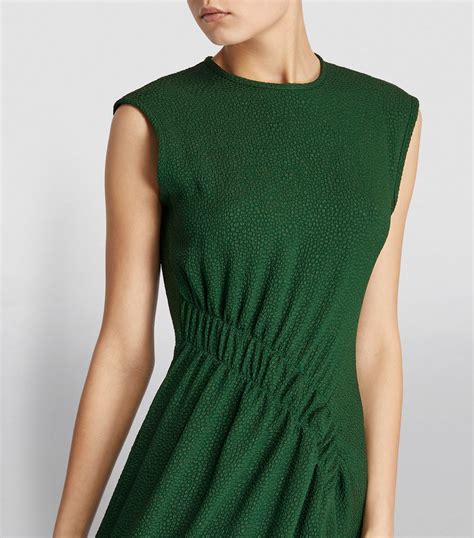 Edeline Lee Gathered Pina Midi Dress Harrods Us