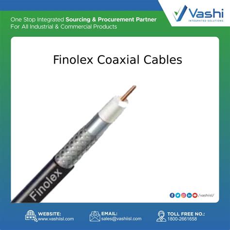 Silver Pvc Finolex Coaxial Cables At Best Price In Thane Id