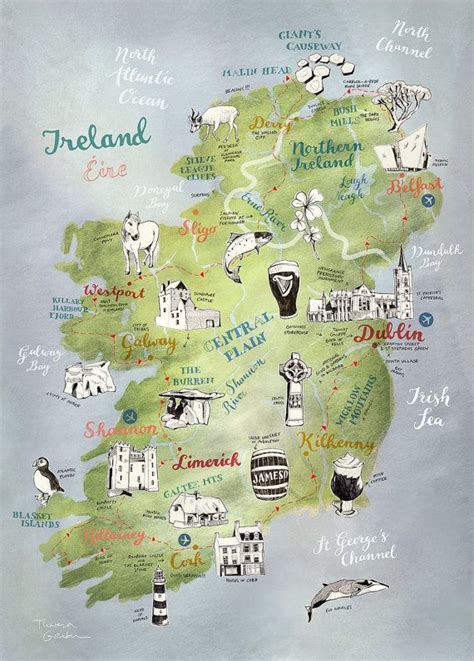 Northern Ireland Tourist Attractions Map Best Tourist Places In The World