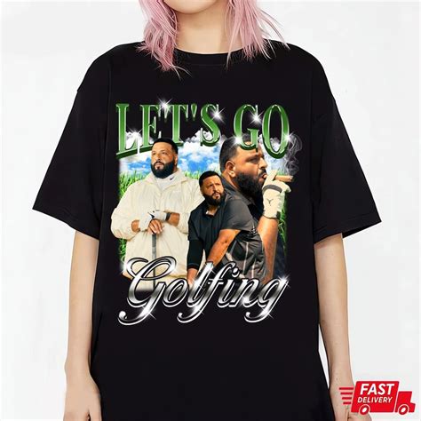 Vintage Dj Khaled Tshirt Lets Go Golfing Shirt God Did Etsy Uk