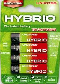 Uniross Releases Hybrio Batteries Photo Review