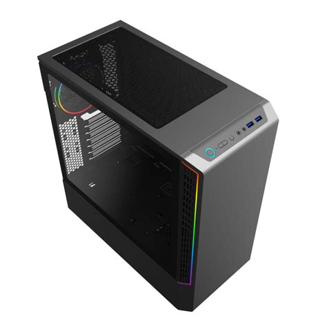 Caja De Ordenador Gaming Deepvision A Rgb Led Compatible Atx Y Matx