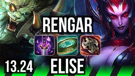 Rengar Vs Elise Jng 2215 Legendary 2100 Games 6 Solo Kills