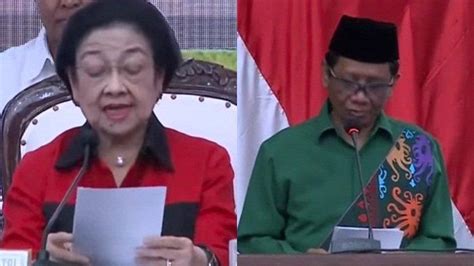 Alasan Megawati Pilih Mahfud Md Bakal Cawapres Ganjar Pranowo Pilpres