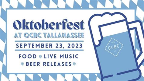 Upcoming Oktoberfest 2023 Events In Tallahassee Fl