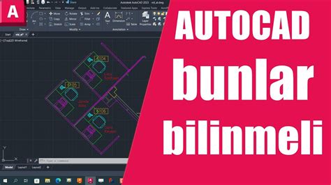 Autocad Bilinmesi Gereken Komut Snapang Ile A L Izim H Zl Blok