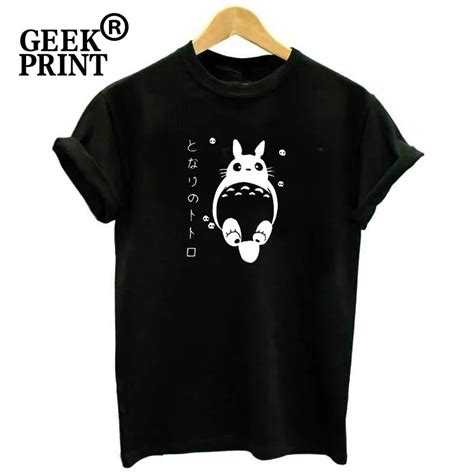 Studio Ghibli My Neighbor Totoro T Shirt Women Manga Anime Japan