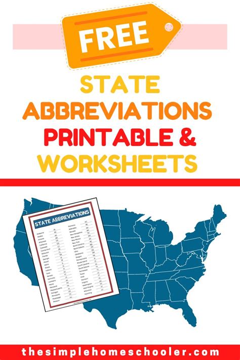 Free 50 States And Capitals Printable Workbook Slap Dash Mom Worksheets Library