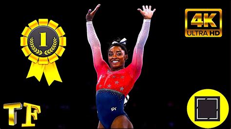 Simone Biles🇺🇸🥇floor Team Final 2019 Stuttgart Worlds 15 333 Nbc 4k Youtube