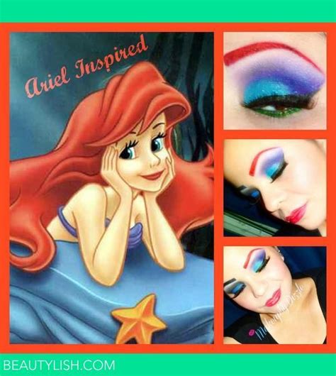 Ariel Inspired Disney Princess Makeup Ariel Ariel Makeup