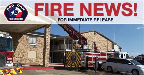 Red Oak Fire Rescue Contained Fire At Motel 6 - Focus Daily News